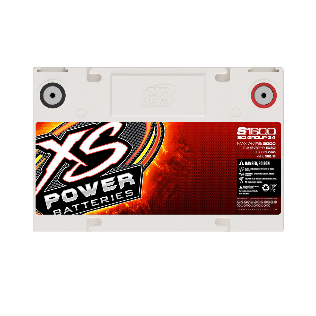 S1600 16V AGM Battery